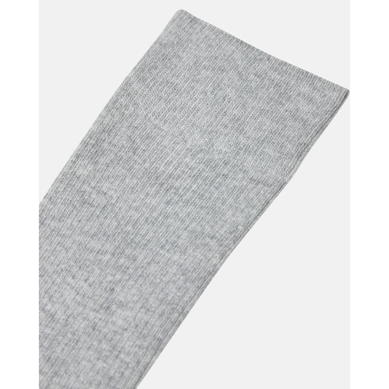 JBS Bomulds rib strømper - Light Grey