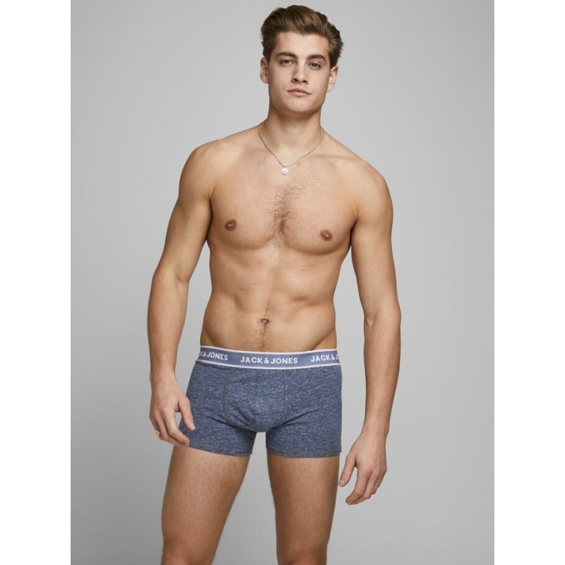 JACK & JONES DENIM TRUNKS 3-PACK - DARK GREY