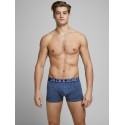 JACK & JONES DENIM TRUNKS 3-PACK - DARK GREY