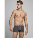 JACK & JONES DENIM TRUNKS 3-PACK - DARK GREY