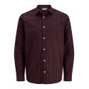 JJ REBEL Havin Gingham langærmet skjorte - Port Royale