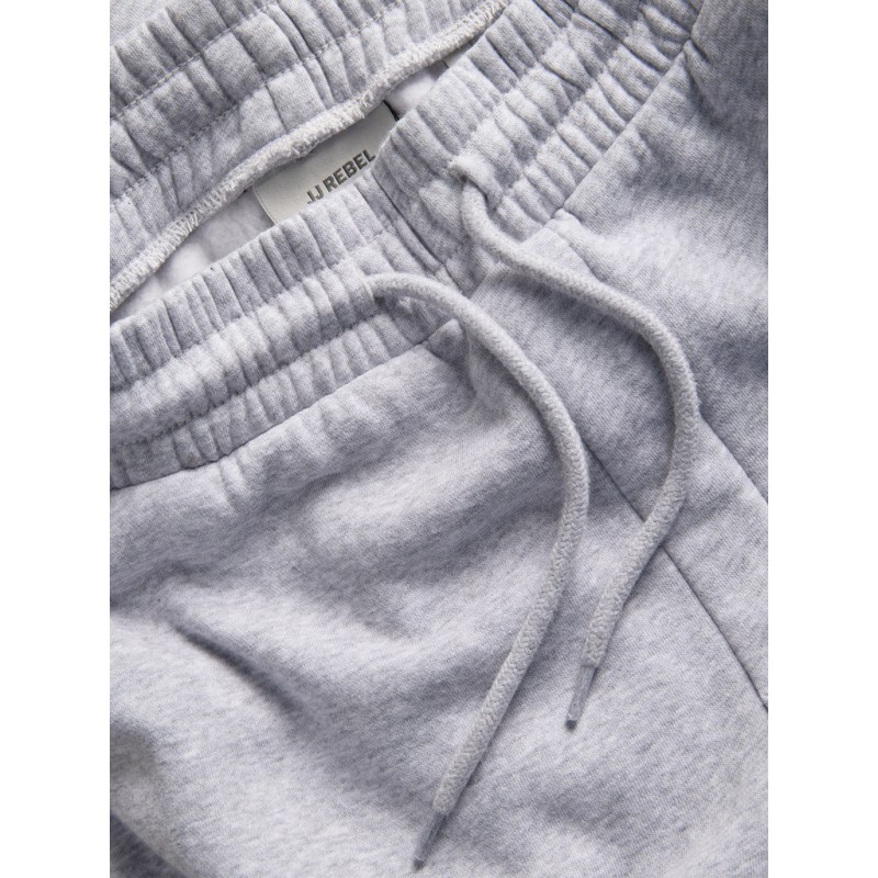 JJ REBEL Carl Crest sweatpants - Light Grey Melange