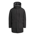 JACK & JONES PLUS Moon parka jakke - Black
