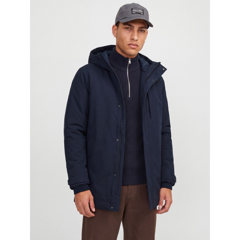 JACK & JONES Keen parka jakke - Sky Captain
