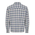 ONLY & SONS Hale flannel relaxed skjorte - Bluefin