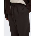 ONLY & SONS Hansi Edge straight bukser - Coffee Bean
