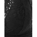ONLY Chloe blonde padded trekant bh - Black