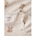 NAME IT BABY dreng - Rogers langærmet bodystocking - Peyote Melange