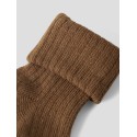 NAME IT BABY Nobbu rib strømper - Sepia