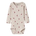 NAME IT BABY pige - Risa kab langærmet bodystocking - Peyote Melange