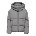 ONLY Cornelia puffer jakke - Pewter