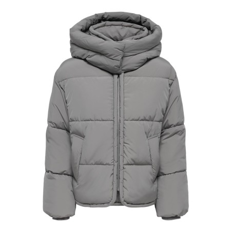 ONLY Cornelia puffer jakke - Pewter