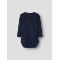 NAME IT BABY Jul langærmet bodystocking - Navy Blazer