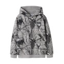 NAME IT KIDS dreng - Rasse sweathoodie - Charcoal Gray