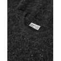 NAME IT KIDS pige - Ria glimmer kortærmet striktrøje - Black
