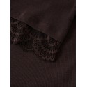 NAME IT KIDS pige - Rosima langærmet bluse - Chocolate Plum