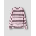 NAME IT KIDS pige - Vemma glimmer slim bluse - Full Blooming Pink