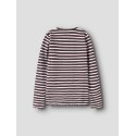 NAME IT KIDS pige - Vemma glimmer slim bluse - Catawba Grape