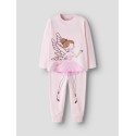 NAME IT MINI pige - Radeq nattøjssæt - Ballerina