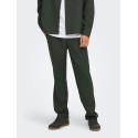 ONLY & SONS Hansi Edge straight bukser - Forest Night