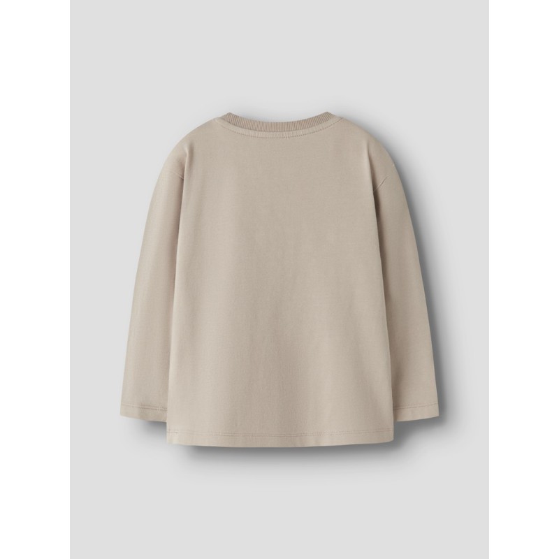 NAME IT MINI dreng - Rew langærmet bluse - Island Fossil