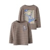 NAME IT MINI dreng - Olle Emil langærmet bluse - Walnut