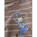 NAME IT MINI dreng - Olle Emil langærmet bluse - Walnut