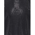 KIDS ONLY Dazzling kortærmet palliet top - Black