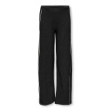 KIDS ONLY Lisa rib piping brede bukser - Black