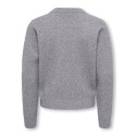 KIDS ONLY Harli argyle strik cardigan - Medium Grey Melange