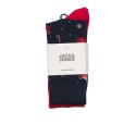 JACK & JONES JUNIOR Xmas 3-pak strømper - Navy Blazer