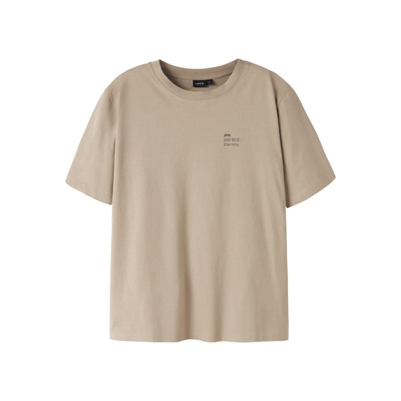 LMTD dreng - Nign kortærmet T-shirt - Savannah Tan