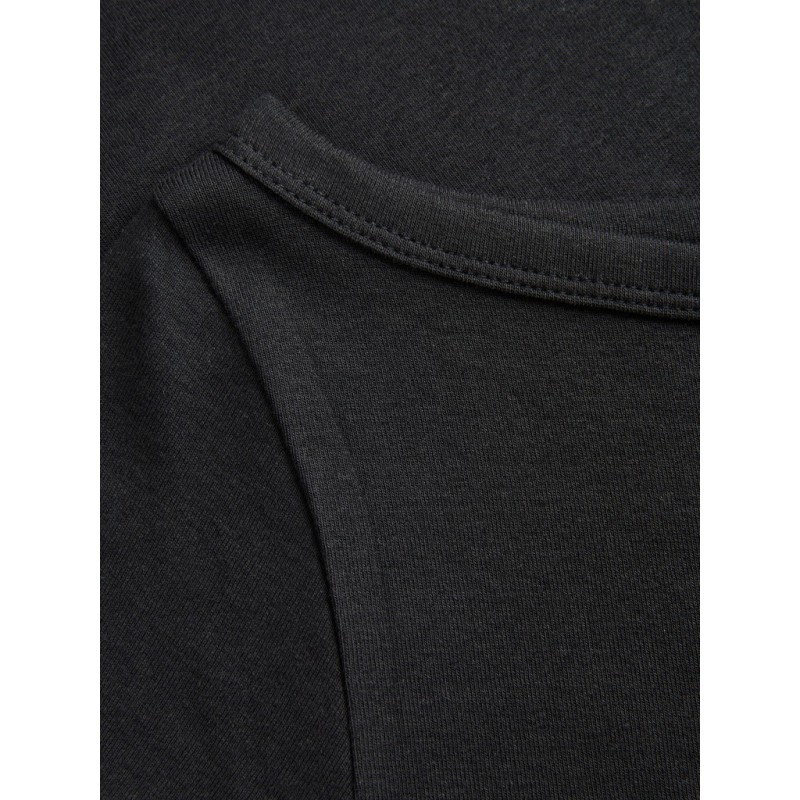 JJXX Star 3/4 boatneck bluse - Black