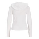 JJXX Henna langærmet hoodie bluse - Cloud Dancer
