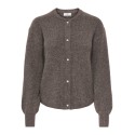 JDY Lumi langærmet knap strik cardigan - Falcon