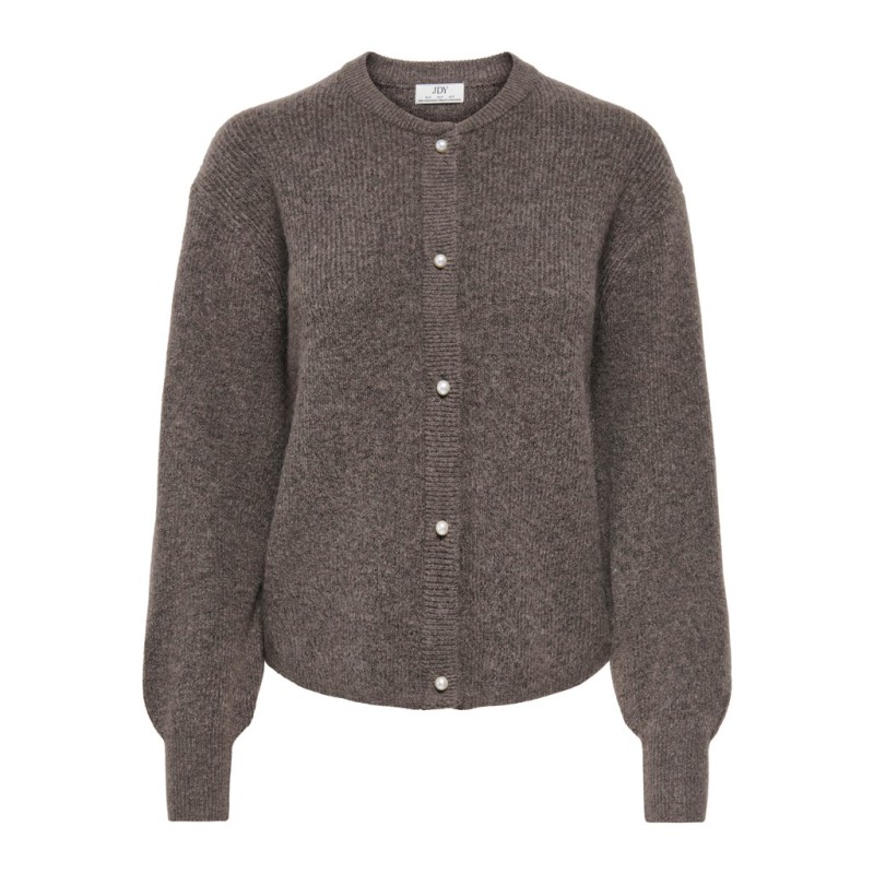 JDY Lumi langærmet knap strik cardigan - Falcon