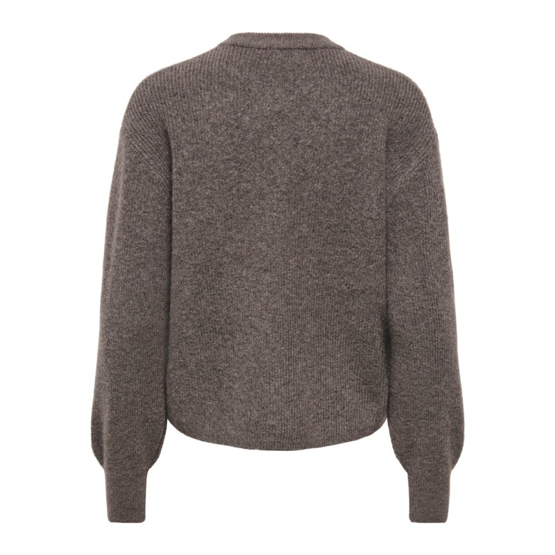 JDY Lumi langærmet knap strik cardigan - Falcon