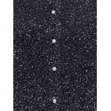 JDY Nadine kortærmet glimmer strik cardigan - Black / Silver