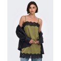 JDY Alana blonde strop singlet -  Gothic Olive