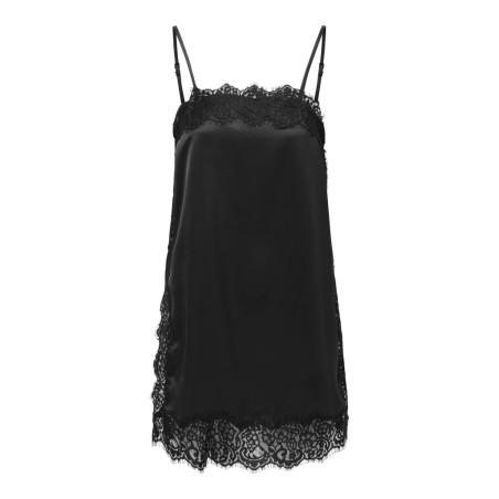 JDY Alana blonde strop singlet - Black