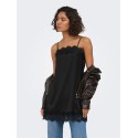 JDY Alana blonde strop singlet - Black