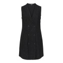 JDY Mary knap kjole - Black / Silver