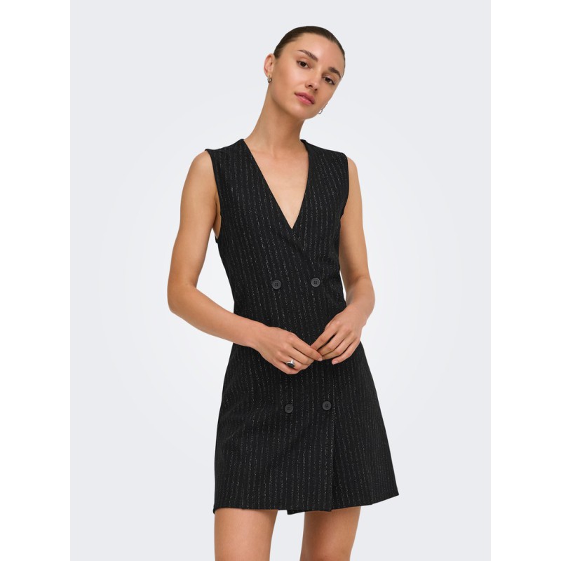 JDY Mary knap kjole - Black / Silver