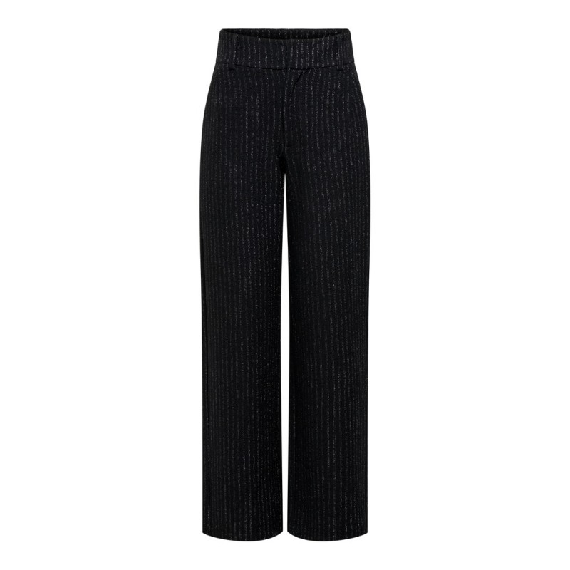 JDY Mary Occasion bukser - Black / Silver Pinstribe