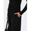 JDY Mary Occasion bukser - Black / Silver Pinstribe