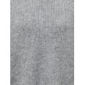 JDY Dicte kortærmet strikbluse - Medium Grey Melange