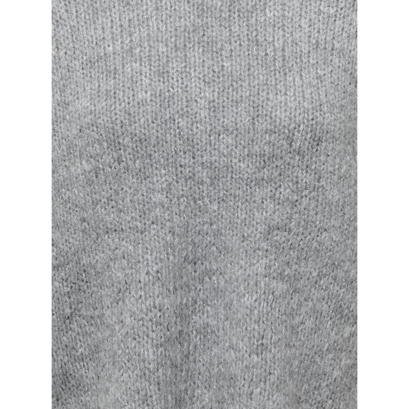 JDY Dicte kortærmet strikbluse - Medium Grey Melange