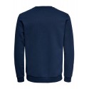 ONLY & SONS Ceres Crew Neck  Sweatshirt - Dark Navy