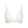ONLY Chloe blonde padded trekant bh - Cloud Dancer