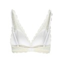 ONLY Chloe blonde padded trekant bh - Cloud Dancer